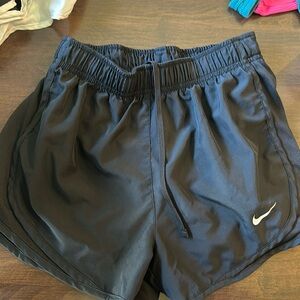 Nike Dri-fit Womens XS black running shorts